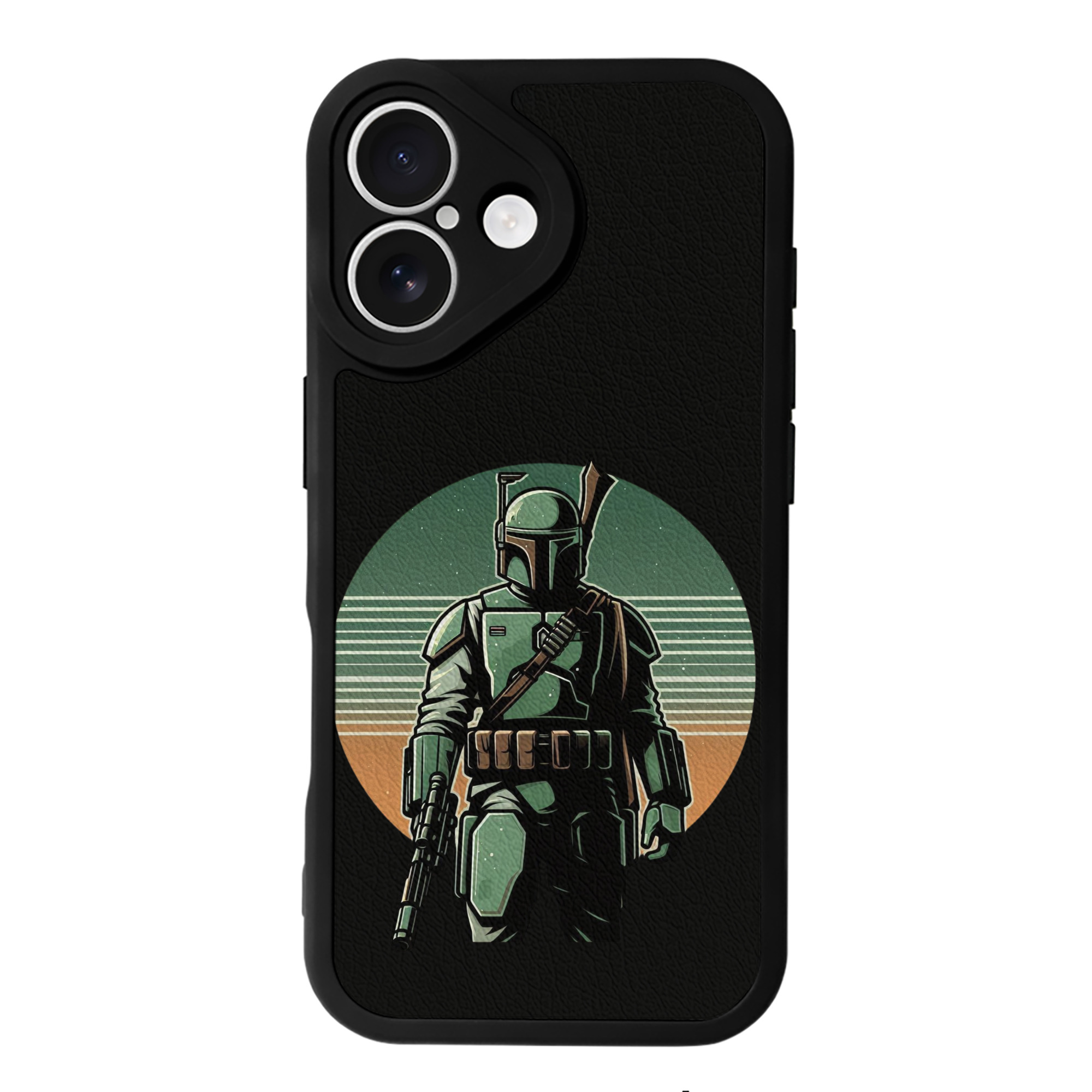 （画像用） スター・ウォーズ Star Wars 【iPhone 16シリーズ対応】シリコンスマホケース（レザー調） 材質：シリコン